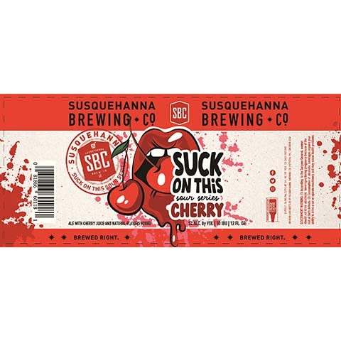 Susquehanna Suck On This Sour Series Cherry