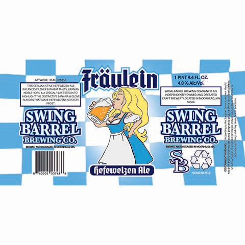 Swing Barrel Fraulein - German Hefeweizen