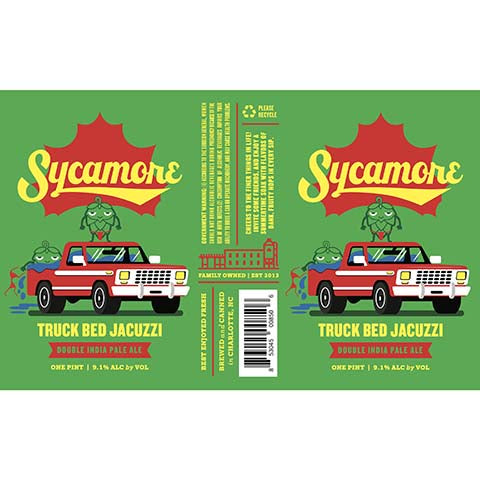 Sycamore Truck Bed Jacuzzi DIPA