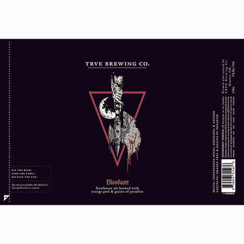 TRVE Bloodaxe Farmhouse Ale