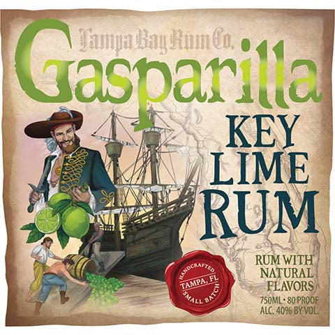 Tampa Bay Gasparilla Lime Rum