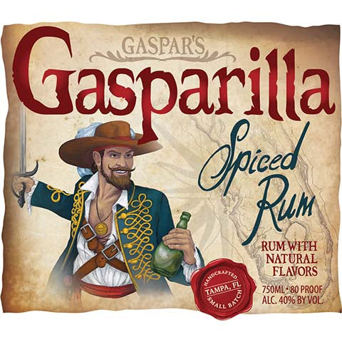Tampa Bay Gaspar's Gasparilla Spiced Rum