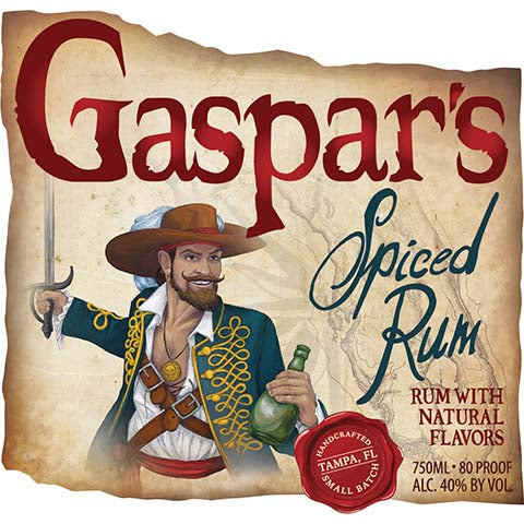 Tampa Bay Gaspar's Spiced Rum