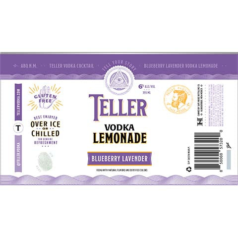 Teller Blueberry Lavender Vodka Lemonade