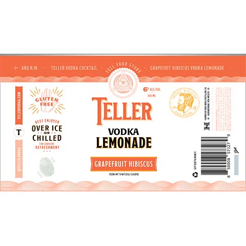 Teller Grapefruit Hibiscus Vodka Lemonade