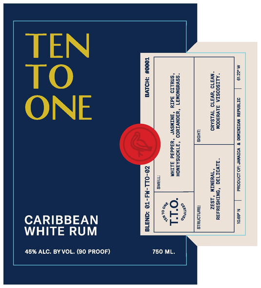 Ten To One White Rum