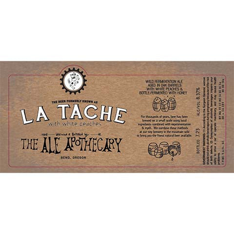 The Ale Apothecary La Tache with White Peaches