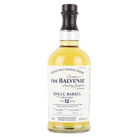 The Balvenie 12 Year Old Single Barrel Single Malt Scotch Whisky