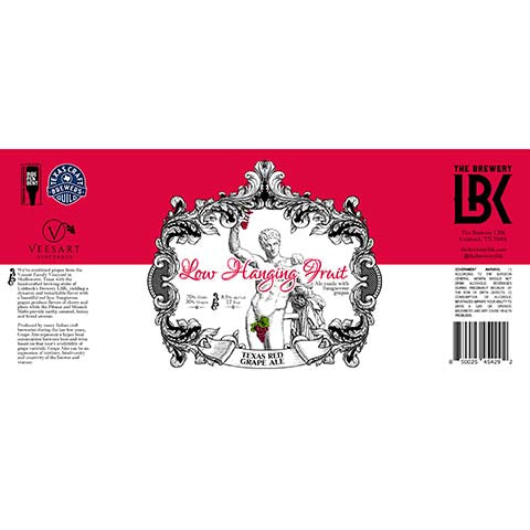 The Brewery LBK Low Hanging Fruit Ale