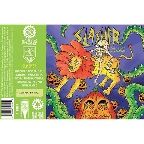 The Brewing Projekt Slasher Pumpkin Latte Milkshake IPA