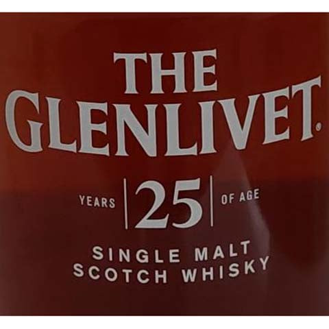 The Glenlivet 25-Year-Old Single Malt Scotch Whisky