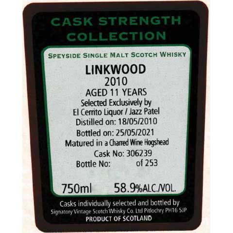 The Glenlivet Linkwood 11 Years Scotch Whisky (2010)