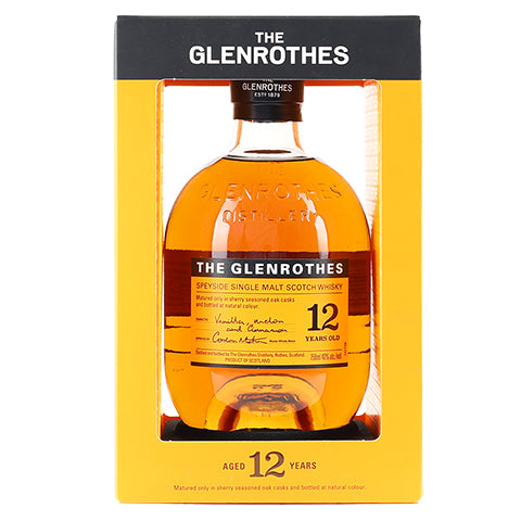 The Glenrothes 12 Year Old Single Malt Scotch Whisky