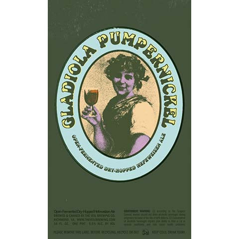 The Veil Gladiola Pumpernickel Hefeweizen Ale