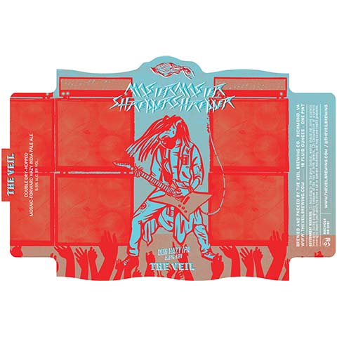The Veil Master Master Shredder Shredder DDH Hazy DIPA