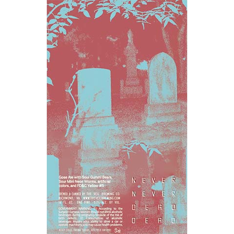 The Veil Never Never Dead Dead Gose Ale