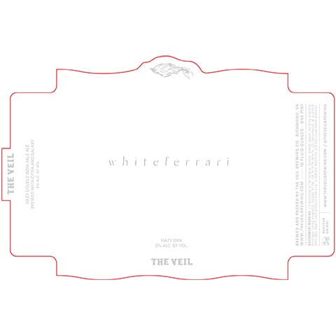 The Veil Whiteferrari Hazy DIPA