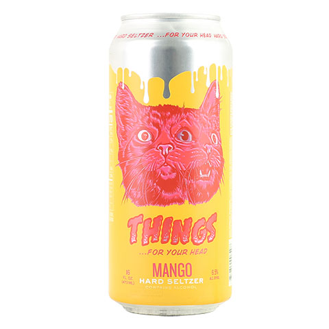 Buy Things For Your Head Mango Hard Seltzer 16.oz Online