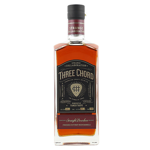 Three Chord Strange Collaboration Kentucky Straight Bourbon Whiskey