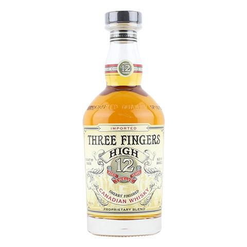 Three Fingers High 12 Year Old Sherry Finished Canadian Whisky