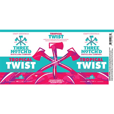 Three Notch'd Tropical Twist