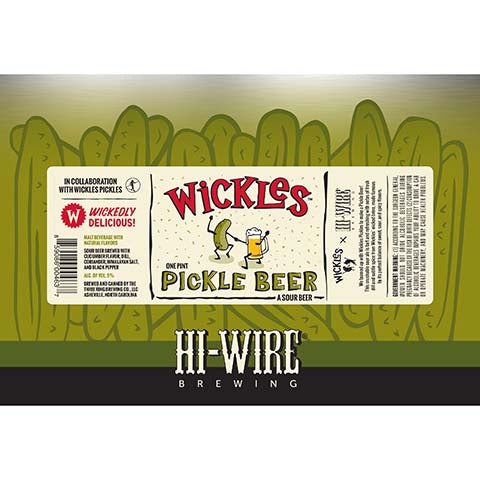 Three Ring/Hi-Wire Wickles Pickle Beer