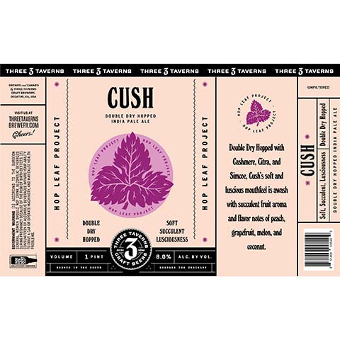 Three Taverns Cush DDH IPA