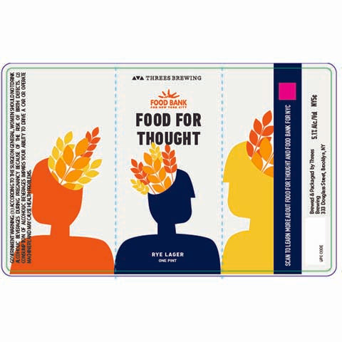 Threes Food For Thought Rye Lager