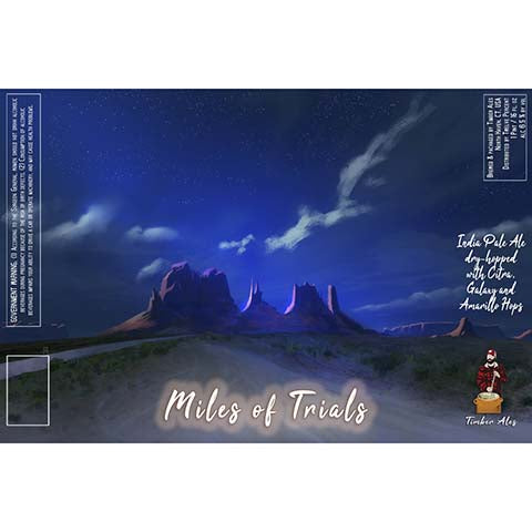 Timber Ales Miles of Trials (Citra, Galaxy, Amarillo)