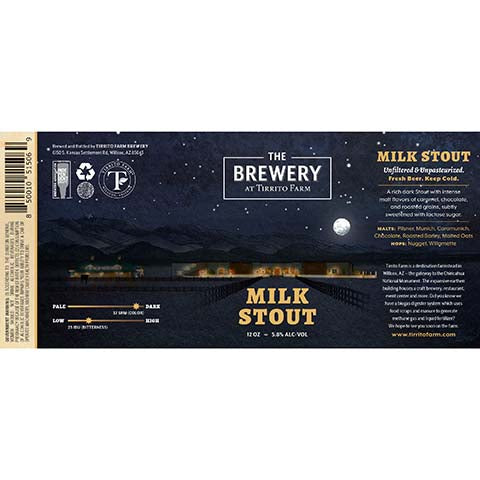 Tirrito Farm Milk Stout