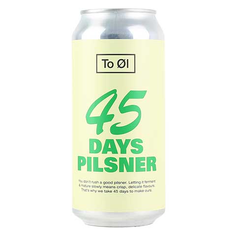 To Ol 45 Days Organic Pilsner