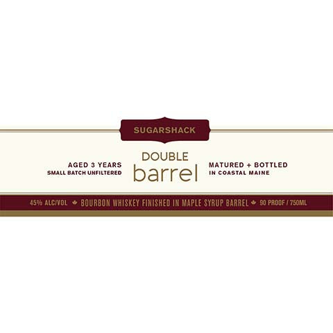 Topknot Sugarshack Double Barrel Bourbon Whiskey