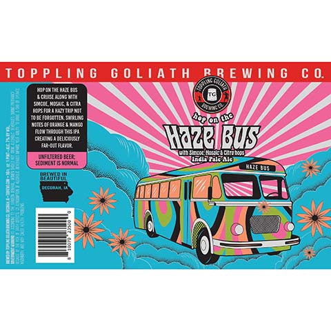 Toppling Goliath Haze Bus IPA