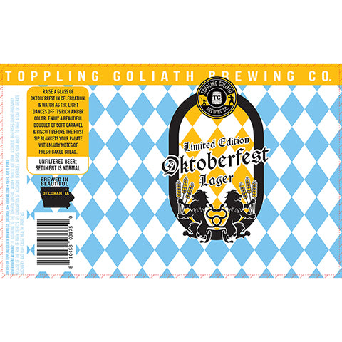 クラフトビール　2本セット　Toppling Goliath Formont Toppling Goliath Dorothy's New World Lager 4pk 16oz Can 5.5