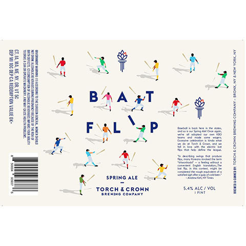 Torch & Crown Bat Flip Spring Ale