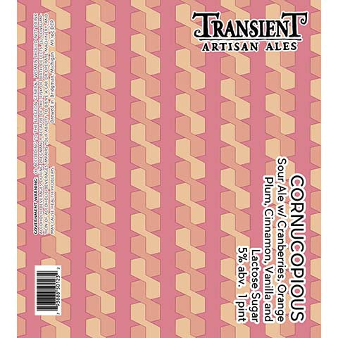 Transient Artisan Ales Cornucopious Sour Ale