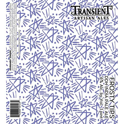 Transient Artisan Ales Frosty Tips DDH IPA