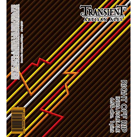 Transient Artisan Ales Right Of Rip IPA