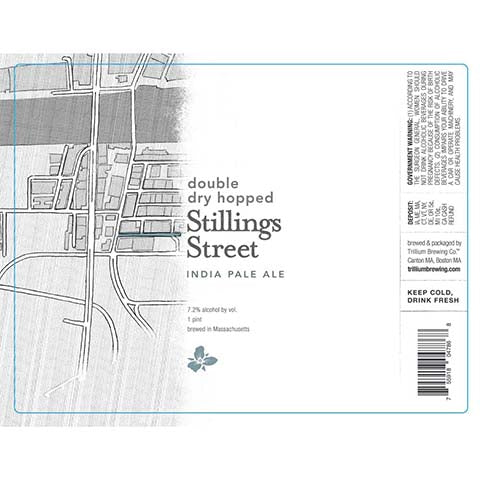 Trillium DDH Stillings Street IPA