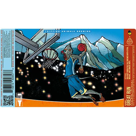 Tripping Animals Great Run Hazy IPA