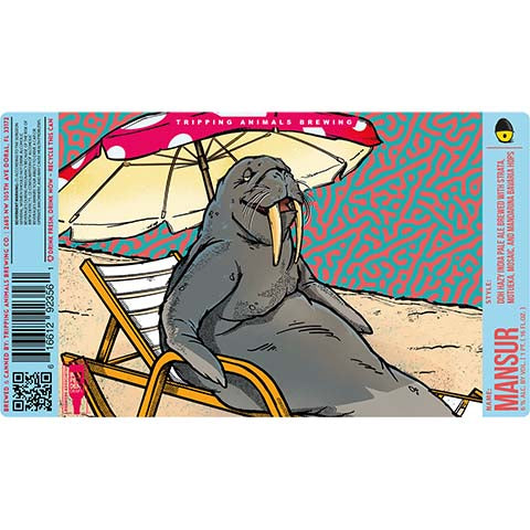 Tripping Animals Mansur Hazy IPA