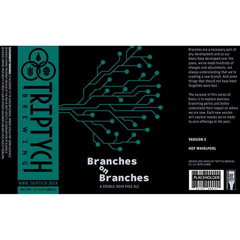 Triptych Branches On Branches DIPA