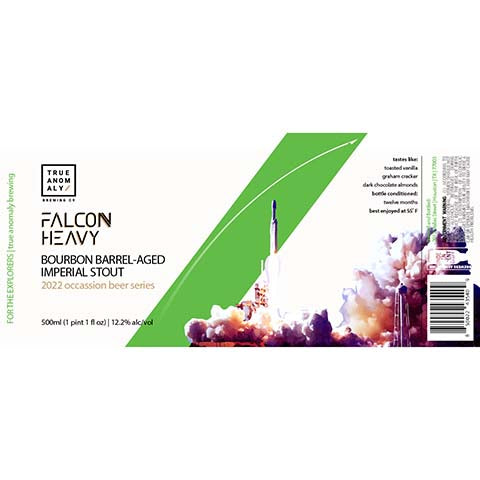 True Anomaly Falcon Heavy Imperial Stout