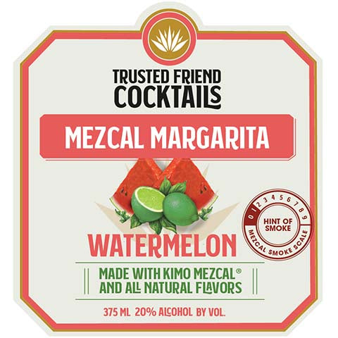 Trusted Friend Watermelon Mezcal Margarita