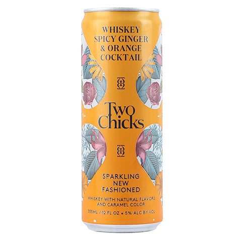 Two Chicks Sparkling New Fashioned