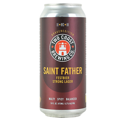Two Coast Saint Father Lager