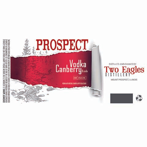 Two Eagles Prospect Vodka Cranberry & Soda