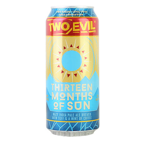 Two Roads / Evil Twin Thirteen Months of Sun Hazy IPA