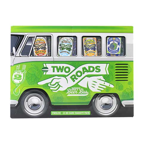Two Roads Hoppy Beer Bus Variety Pack