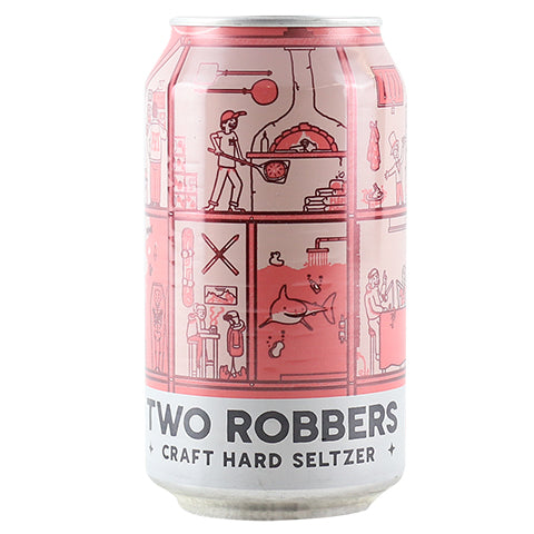 Two Robbers Peach Berry Seltzer